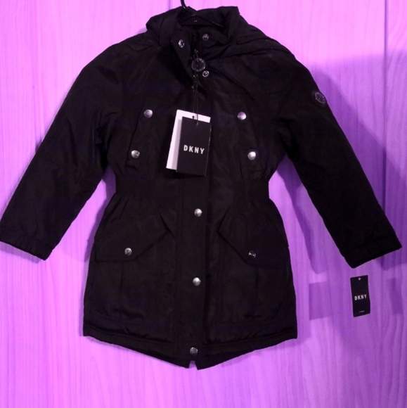 Dkny Other - MAKE OFFER!🆕️NWT DKNY Black Coat 5/6